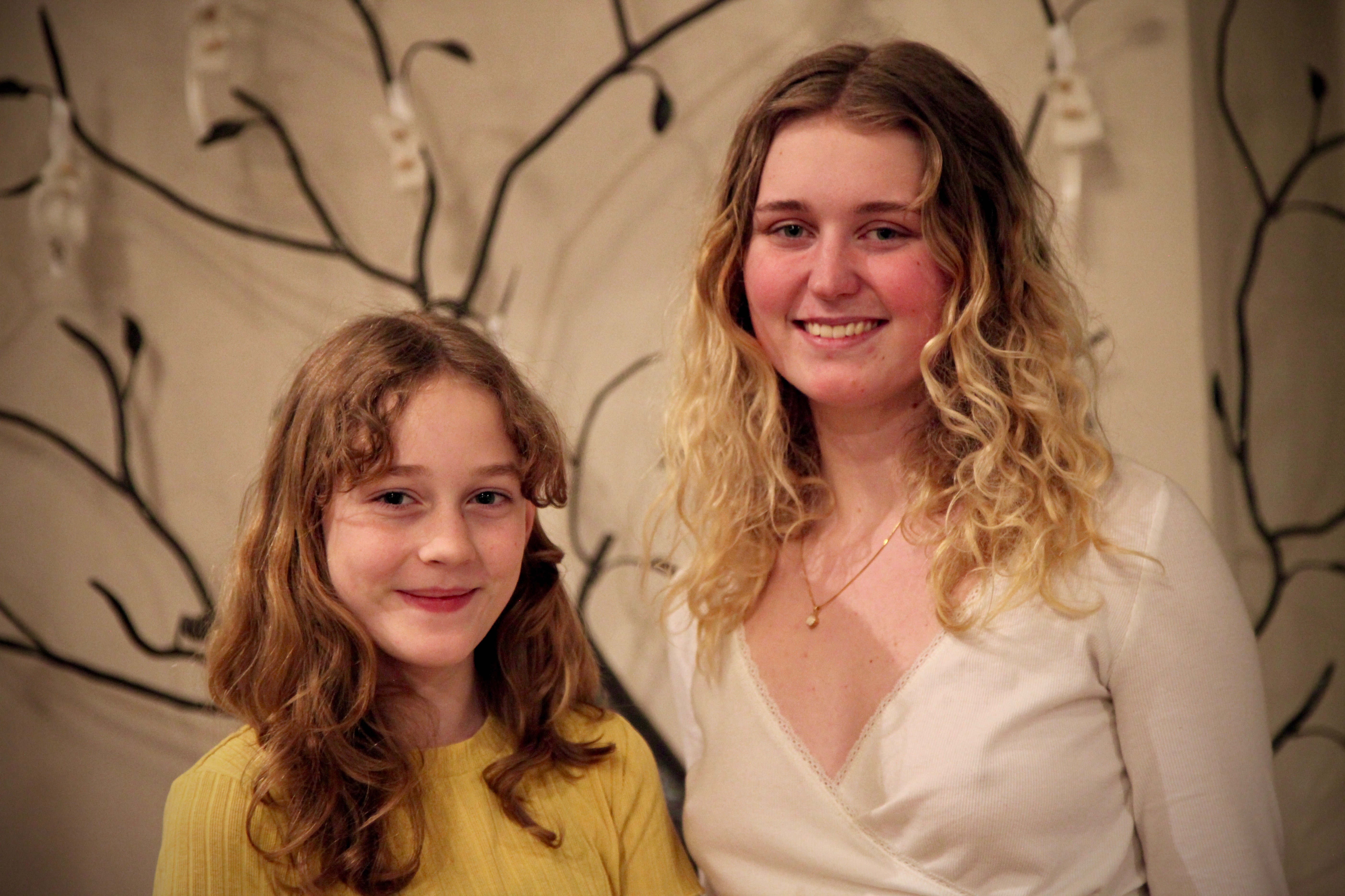 Laura & Minna -våra två Marior